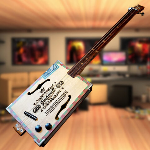 Cigar Box Guitar "Fretless"