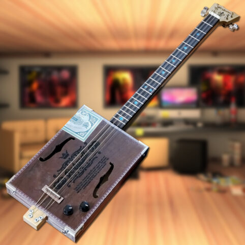 Cigar Box Guitar "Gerhardt" Nogal