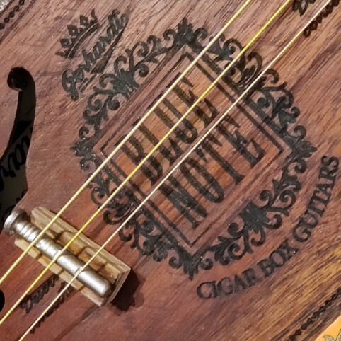 Cigar Box Guitar "BlueNote" - Imagen 6