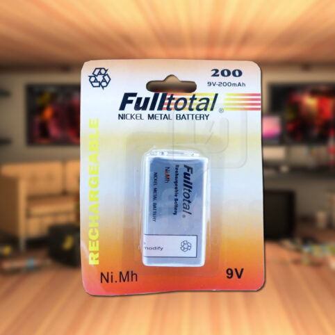 Batería recargable de 9V