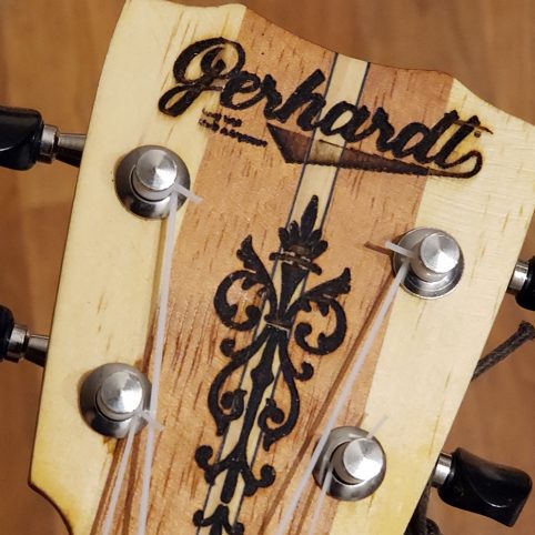 Cigar Box "Ukelele" con Preamplificador - Imagen 2