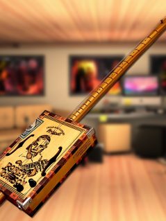 Cigar Box Guitar "Diddley Bow"