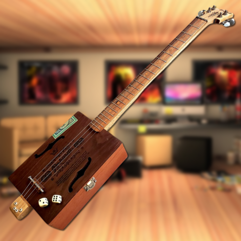 Cigar Box Guitar "WhiskyTone"