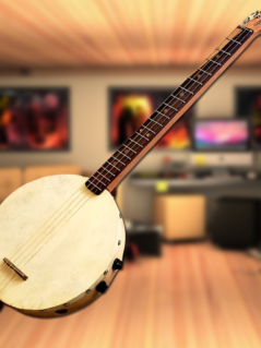 Cigar Box Guitar "BANJO"