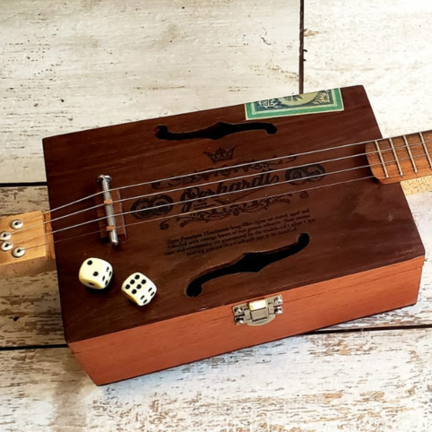Cigar Box Guitar "WhiskyTone" - Imagen 3