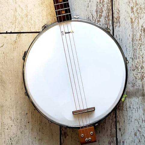 Cigar Box Guitar "BANJO" acústico - Imagen 18