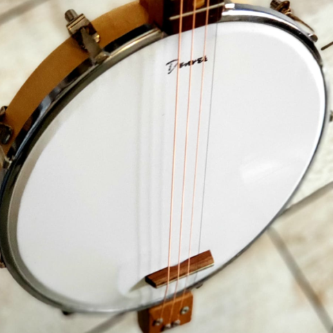 Cigar Box Guitar "BANJO" acústico - Imagen 17
