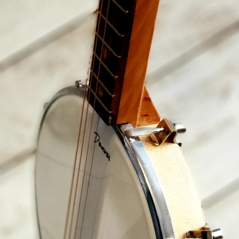 Cigar Box Guitar "BANJO" acústico - Imagen 7