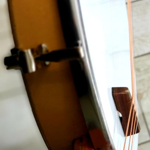 Cigar Box Guitar "BANJO" acústico - Imagen 4