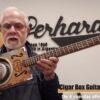 Cigar Box Guitar DOBRO Abeto de 4 cuerdas y 24 trastes