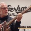 Cigar Box Guitar DOBRO Nogal de 4 cuerdas y 24 trastes