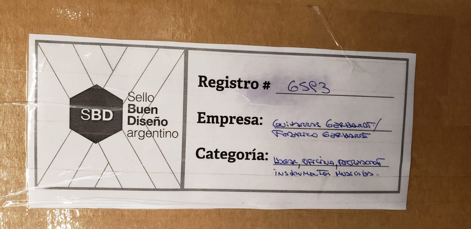 Gerhardt en el Sello de Buen Diseño 2025: participación inaugural con nuestra Cigar Box Guitar