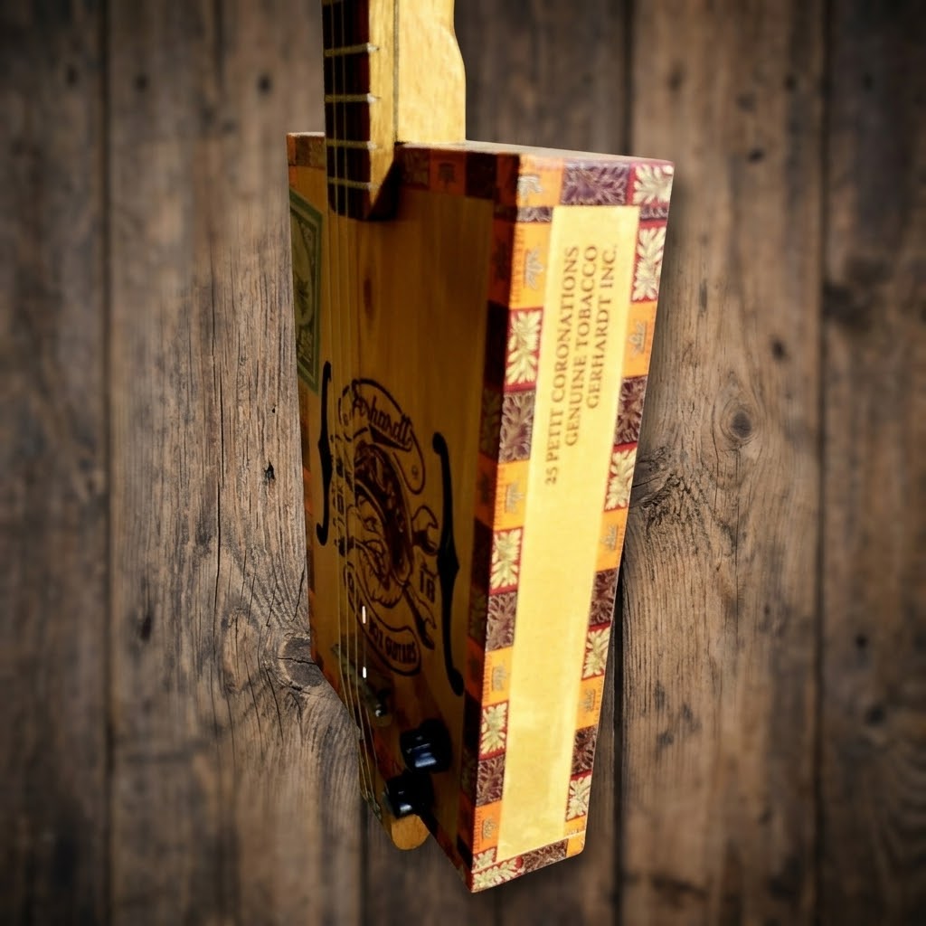 Cigar Box Guitar "Racing Eagle" - Imagen 8