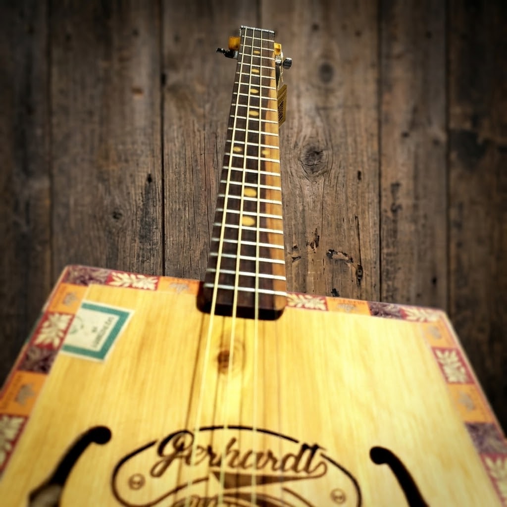 Cigar Box Guitar "Racing Eagle" - Imagen 12