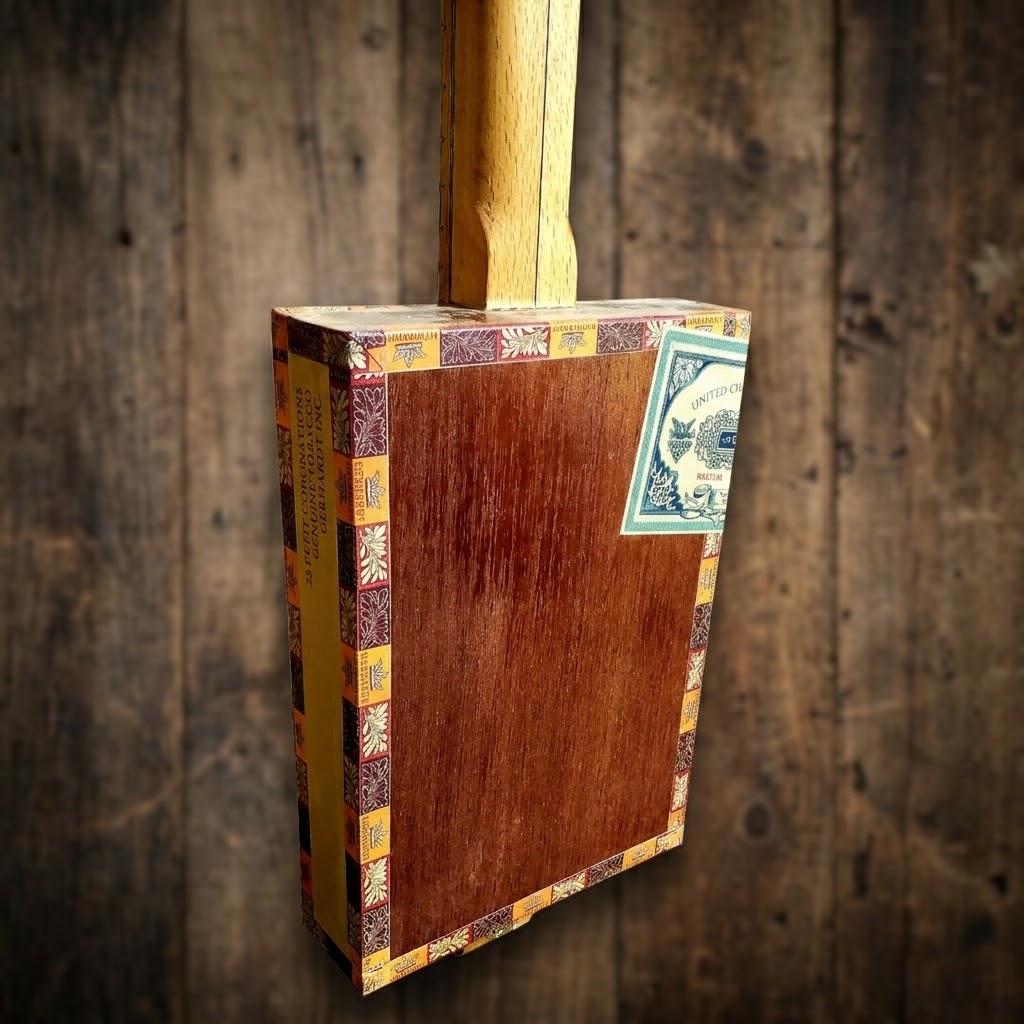 Cigar Box Guitar "Racing Eagle" - Imagen 10
