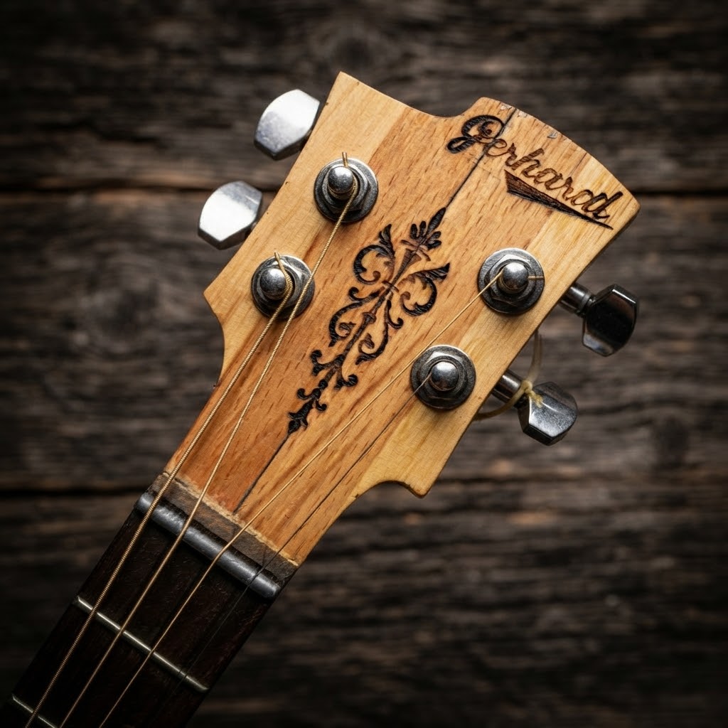 Cigar Box Guitar "Racing Eagle" - Imagen 3